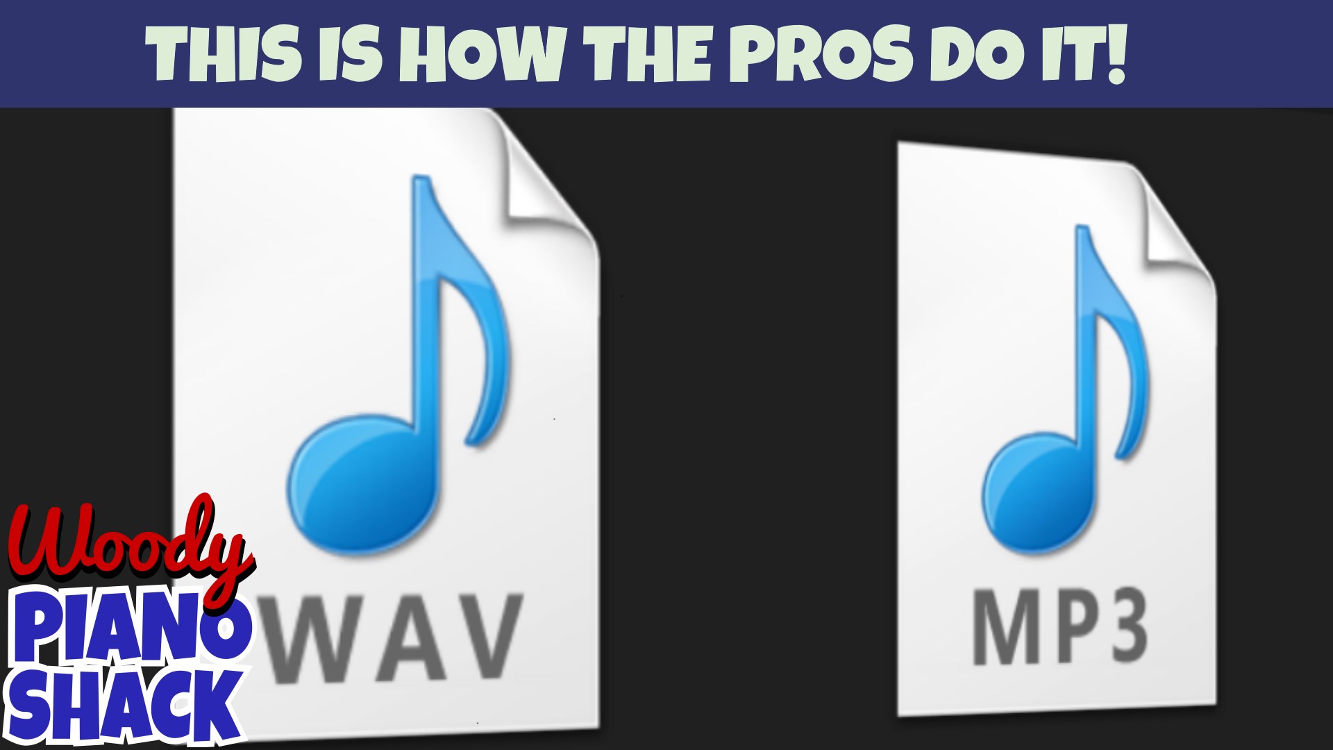 The BEST way to CONVERT WAV to MP3